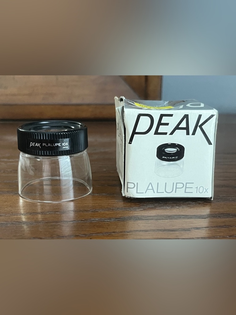 Peak PLALUPE 10x Loupe Magnifier — Black/Clear